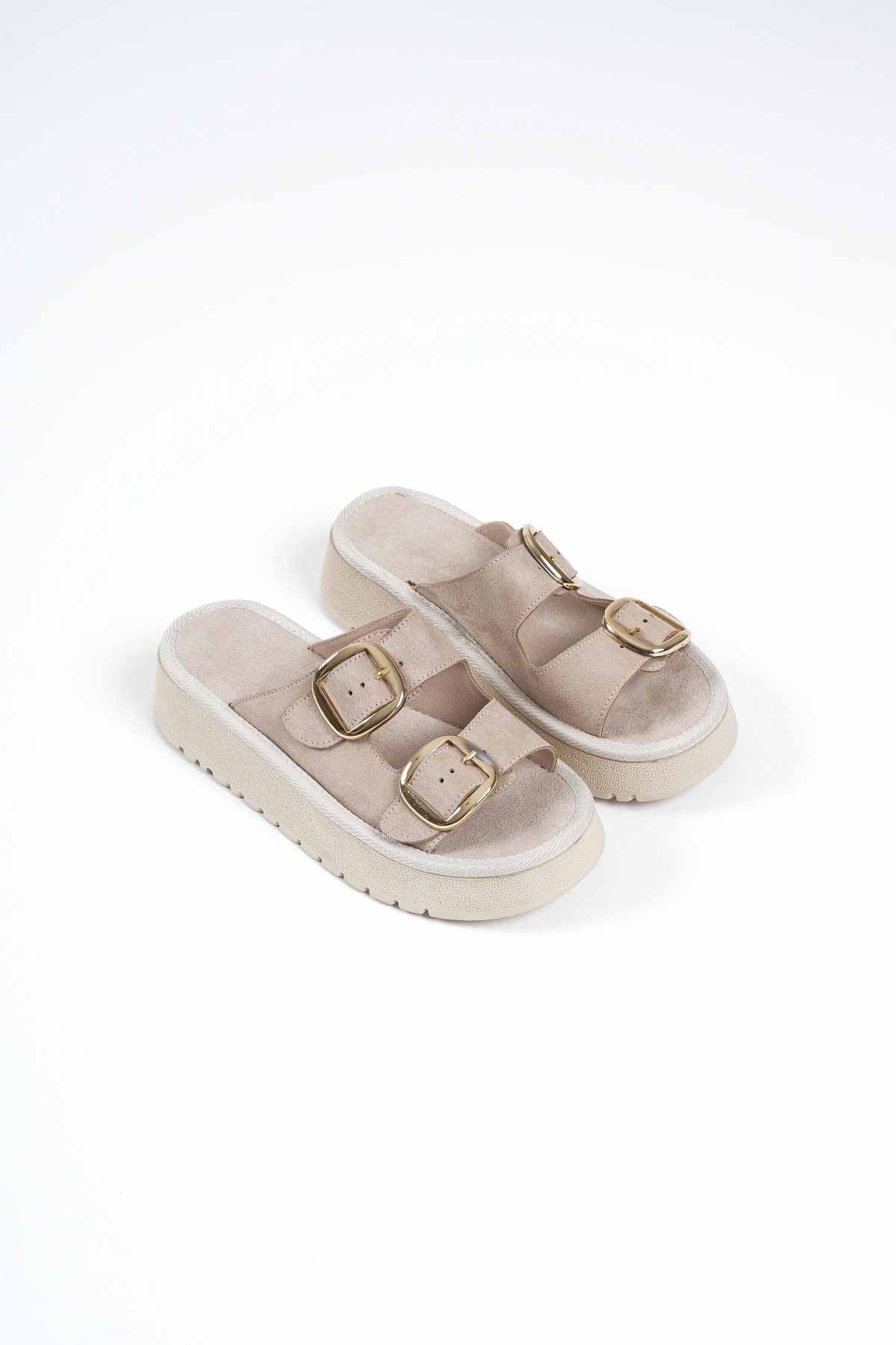 Place Bej Cilt Terlik