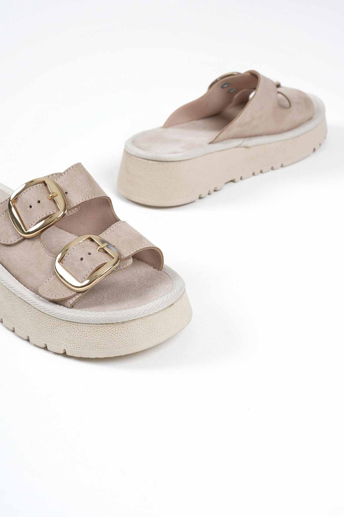 Place Bej Cilt Terlik