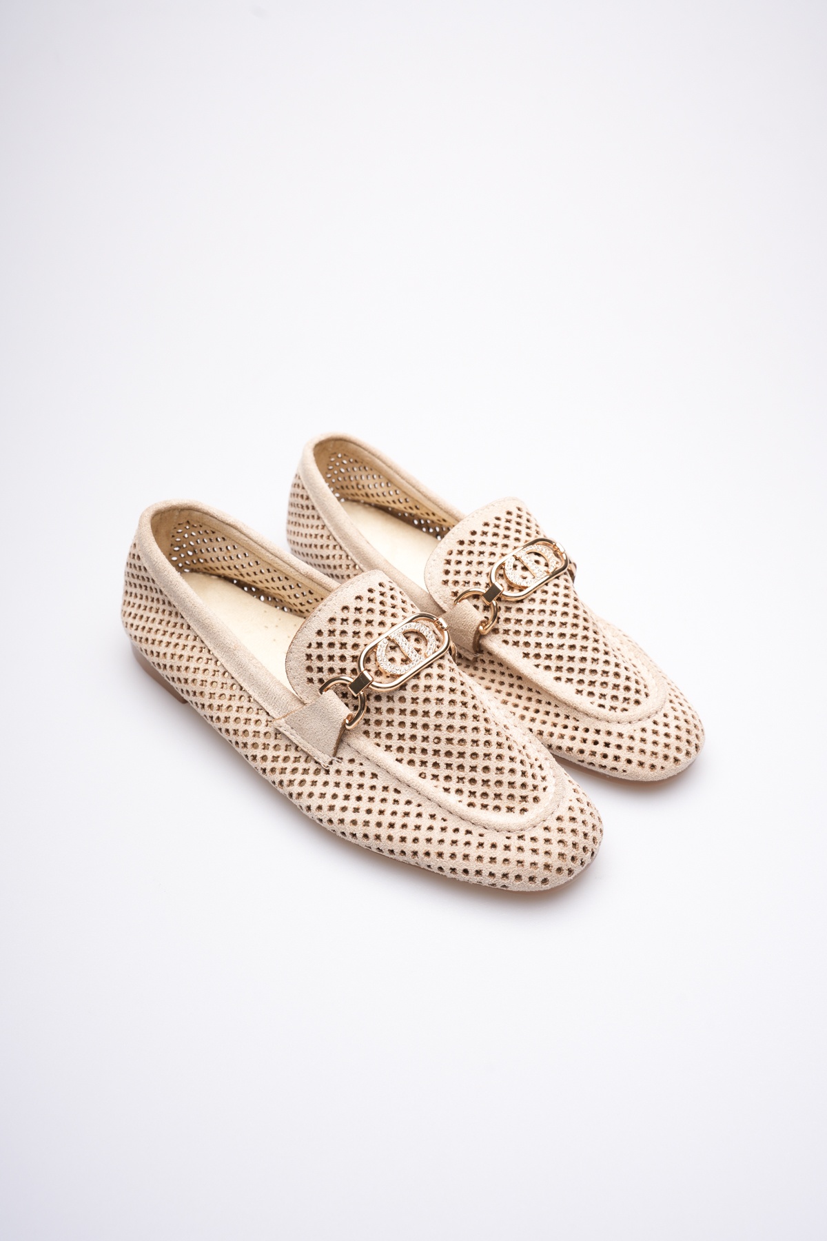 Sally Kadın Süet Bej Günlük Ayakkabı