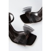 Kadın Özel Üretim 9 cm Topuklu Ayakkabı Siyah