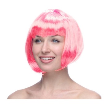 Küt Peruk - Toz Pembe (Açık Pembe) (CLZ)
