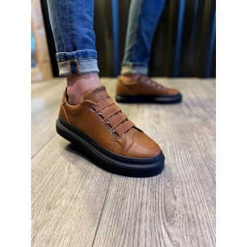 CLZ952  Günlük Ayakkabı  Taba (Siyah Taban)