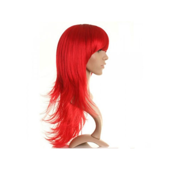 Uzun Peruk Saç Kırmızı (CLZ)