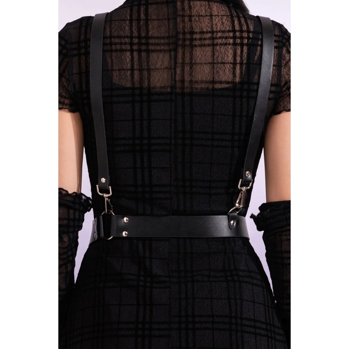 CLZ41 Elbise Üzeri Askılı Deri Kemer Harness - APFT934
