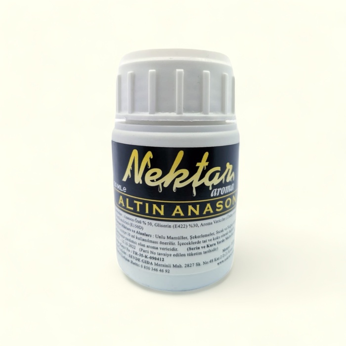 Altın Serisi Anason Yağı, Rakı Aroması 50 ml Pet (A.SERİ), Rakı Kiti Hazır Karışım (Mrn)