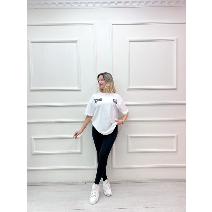 BRAZIL BASKILI OVERSIZE TSHIRT