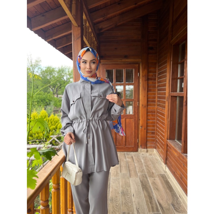 BELİ KORUKLU ÇİFT CEPLİ TAKIM