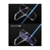 ModaLucci Unisex Mavi Işık Filtreli Bilgisayar Gözlüğü Füme Yeni Sezon