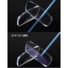 ModaLucci Unisex Mavi Işık Filtreli Bilgisayar Gözlüğü Sarı Yeni Sezon