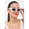 Modalucci Beyaz Kadın Güneş Gözlüğü