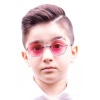 ModaLucci Unisex Çocuk Pembe Güneş Gözlüğü