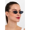 Gold Çerçeveli Unisex Güneş Gözlüğü