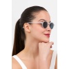 ModaLucci Mat Şeffaf Unisex Güneş Gözlüğü