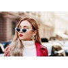 ModaLucci ML 13 Cat Eye Beyaz Kadın Güneş Gözlüğü