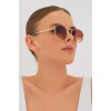 ModaLucci ML 05 Beşgen Kahverengi Unisex Güneş Gözlüğü