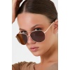 ModaLucci ML 01 Damla Polarized Kahverengi Unisex Güneş Gözlüğü