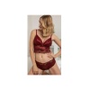 Modalucci Kadın Bordo Bralet Külot Takımı