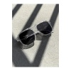 Modalucci Yeni Sezon Şeffaf Siyah Cam Unisex Güneş Gözlüğü