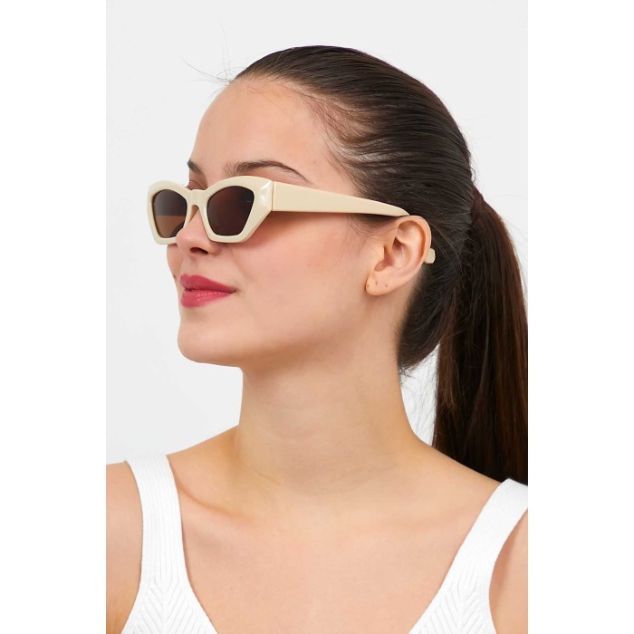 ModaLucci Unisex Güneş Gözlüğü Bej