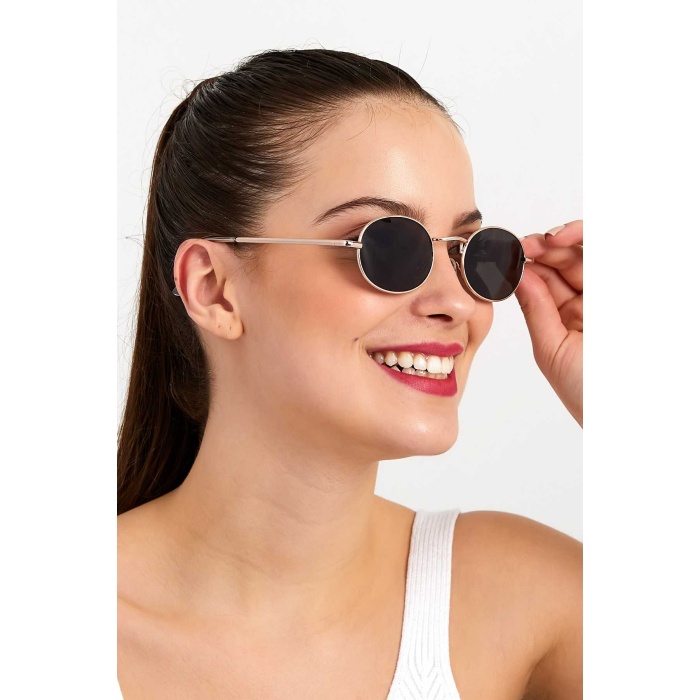 ModaLucci Unisex Siyah Güneş Gözlüğü