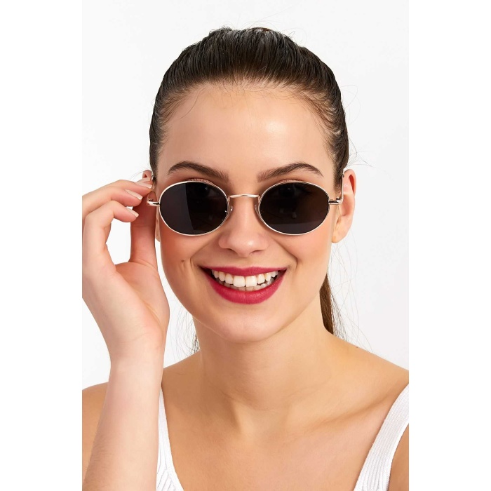 ModaLucci Unisex Siyah Güneş Gözlüğü