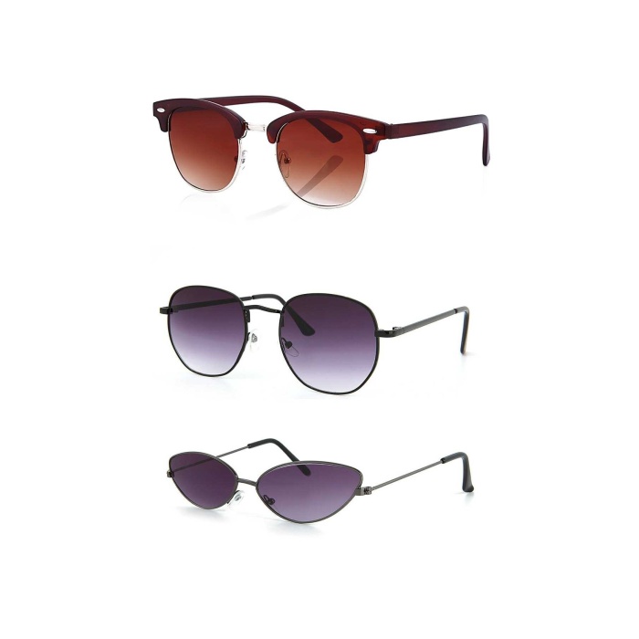 ModaLucci 3lü Unisex Güneş Gözlüğü