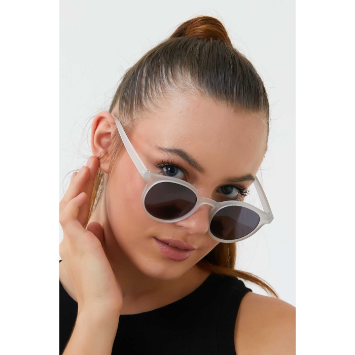 ModaLucci Şeffaf Unisex Güneş Gözlüğü