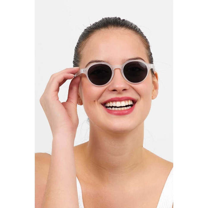 ModaLucci Mat Şeffaf Unisex Güneş Gözlüğü