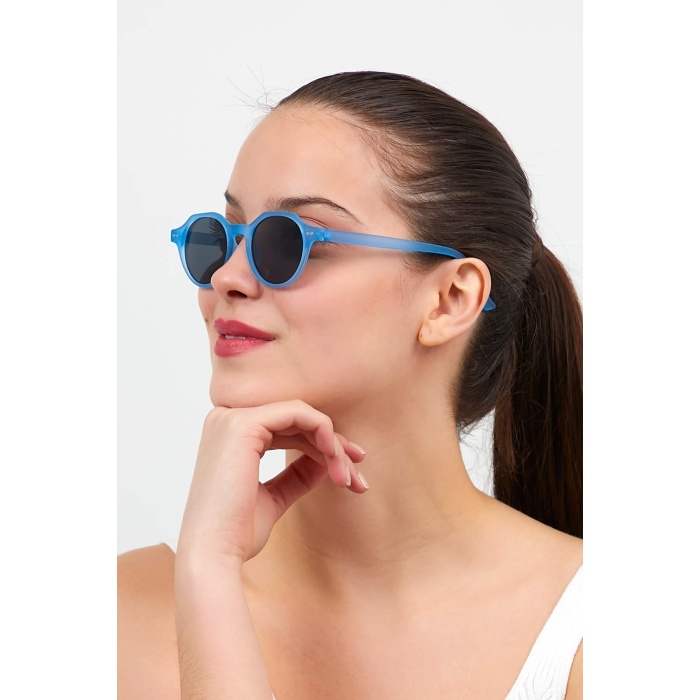 ModaLucci Mavi Unisex Güneş Gözlüğü