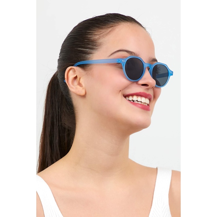ModaLucci Mavi Unisex Güneş Gözlüğü