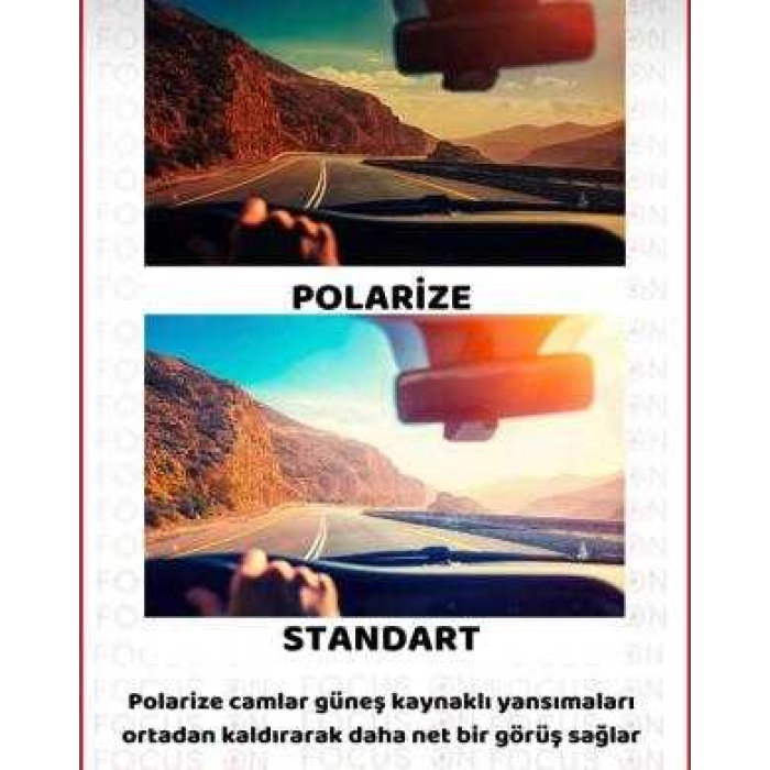 Unisex Polarize Güneş Gözlüğü