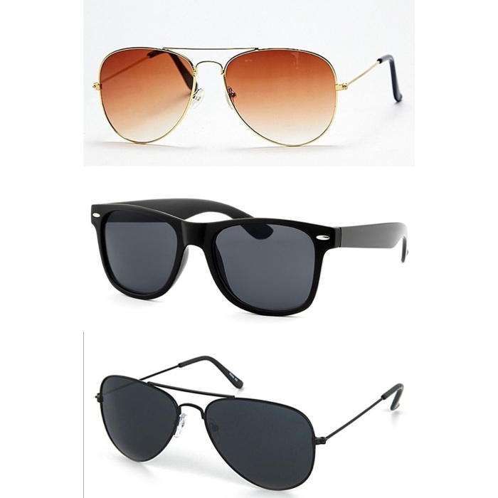 Modalucci Unisex 3lü Fırsat Güneş Gözlüğü