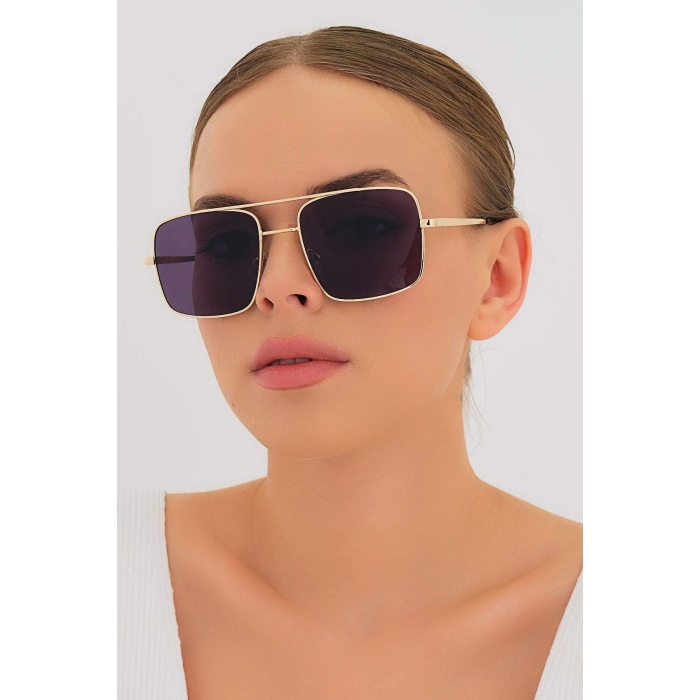 Modalucci Metal Çerçeveli Unisex Güneş Gözlüğü