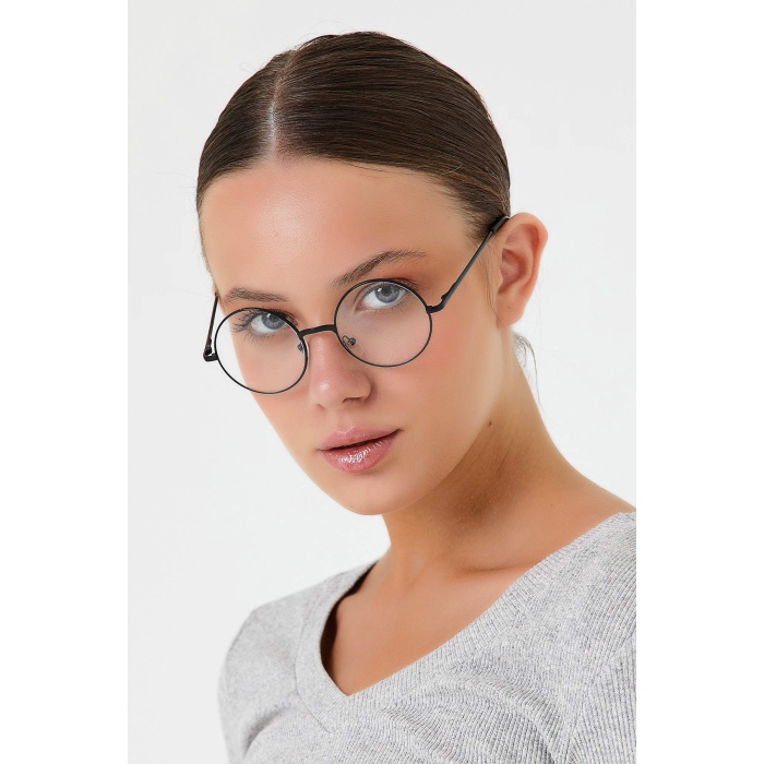 Unisex Güneş Gözlüğü HARRY0S Siyah Şeffaf