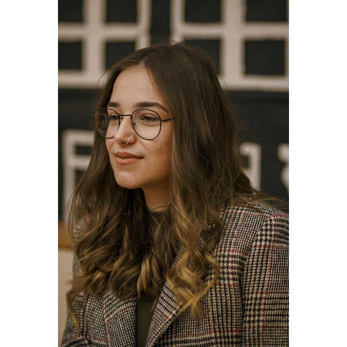 ModaLucci ML 31 Round Unisex Şeffaf Siyah Güneş Gözlüğü