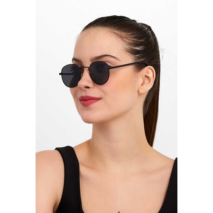 ModaLucci ML 09 Round Unisex Füme Güneş Gözlüğü
