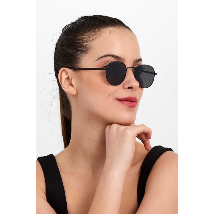 ModaLucci ML 09 Round Unisex Füme Güneş Gözlüğü