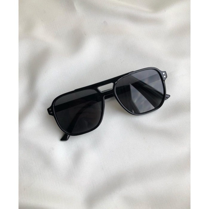 Modalucci Yeni Sezon Full Siyah Unisex Güneş Gözlüğü