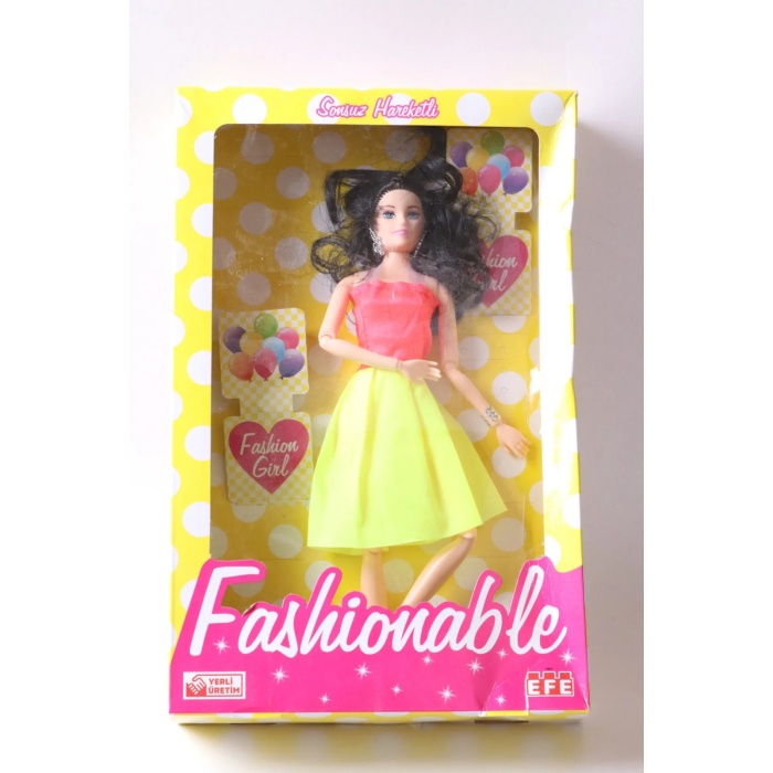 Modalucci Fashionable Sonsuz Hareketli Barbie Bebek