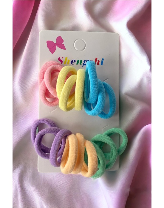 Renkli Havlu Toka Set