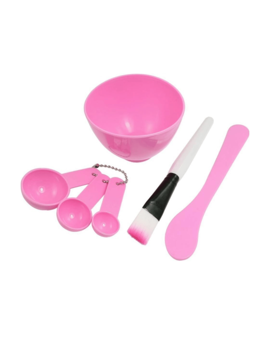 Pembe Renk Yüz Maskesi Karıştırma Kabı (Küçük Boy)