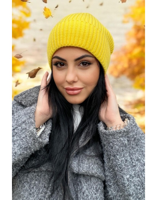 Sarı Renk Bere/ Şapka