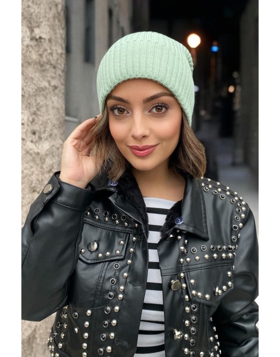 Mint Yeşili Renk Bere/ Şapka