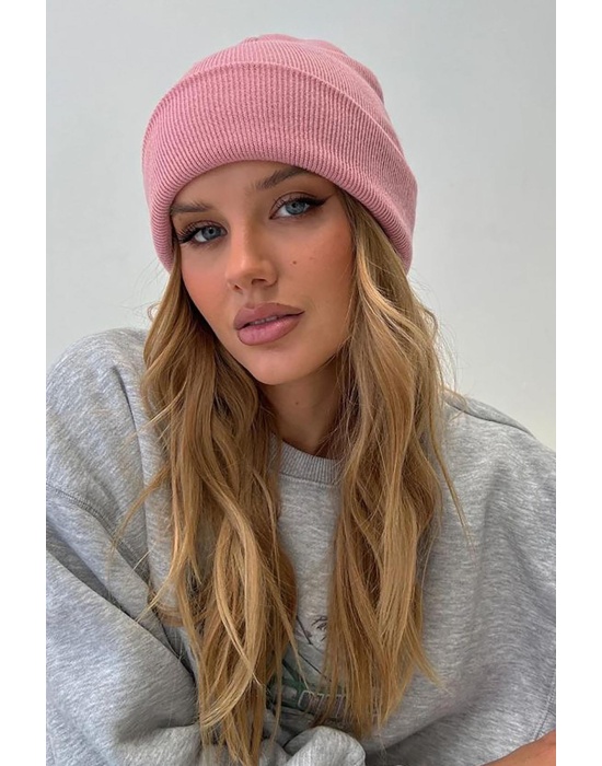 Pembe Renk Bere/ Şapka
