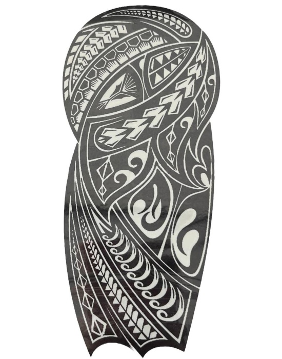 Geçici Maori Model Dövme Tattoo