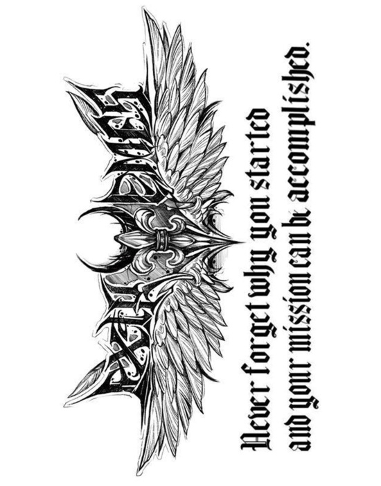 Geçici Karışık Figürlü Mini Dövme Tattoo