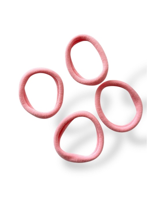 Açık Pembe Renk 4lü Havlu Toka Set