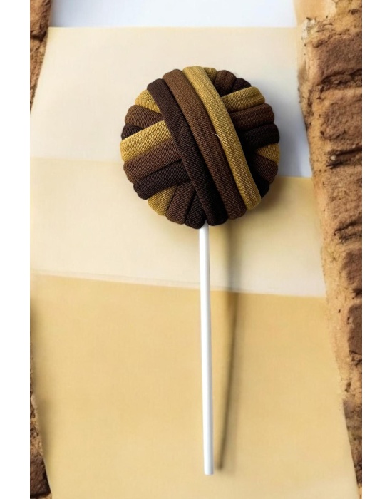 Karışık Renk Lolipop Figürlü Lastik Toka Set