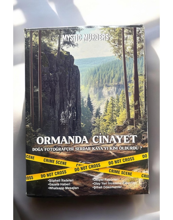 Dedektiflik Cinayet Çözme Oyunu -Ormanda Cinayetler
