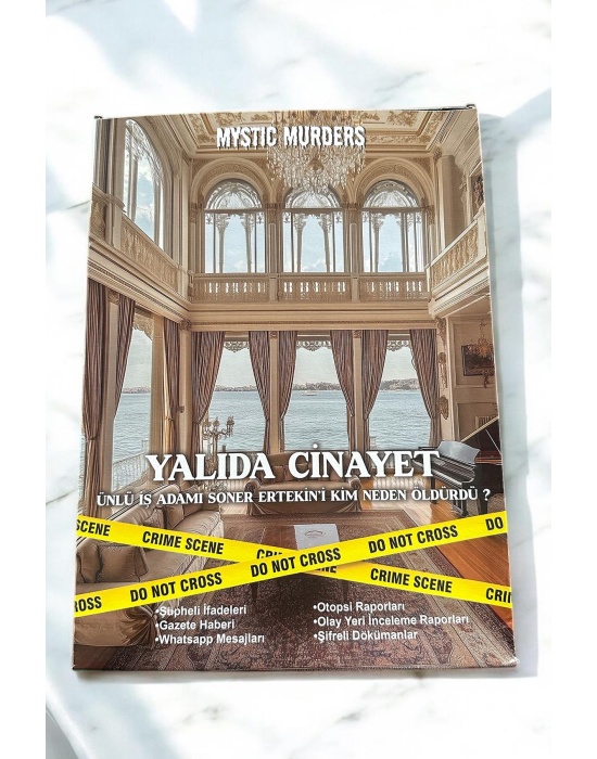 Dedektiflik Cinayet Çözme Oyunu -Yalıda Cinayetler